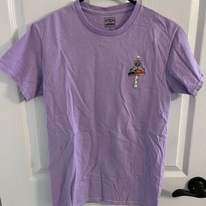 Purple Crew Neck Tee